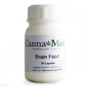 CBD Plus Brain Food Capsules (Indica & Sativa blend) ? 30?s